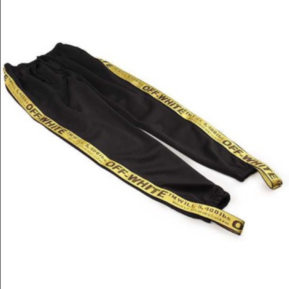 OFF WHITE TRACK JOGGER